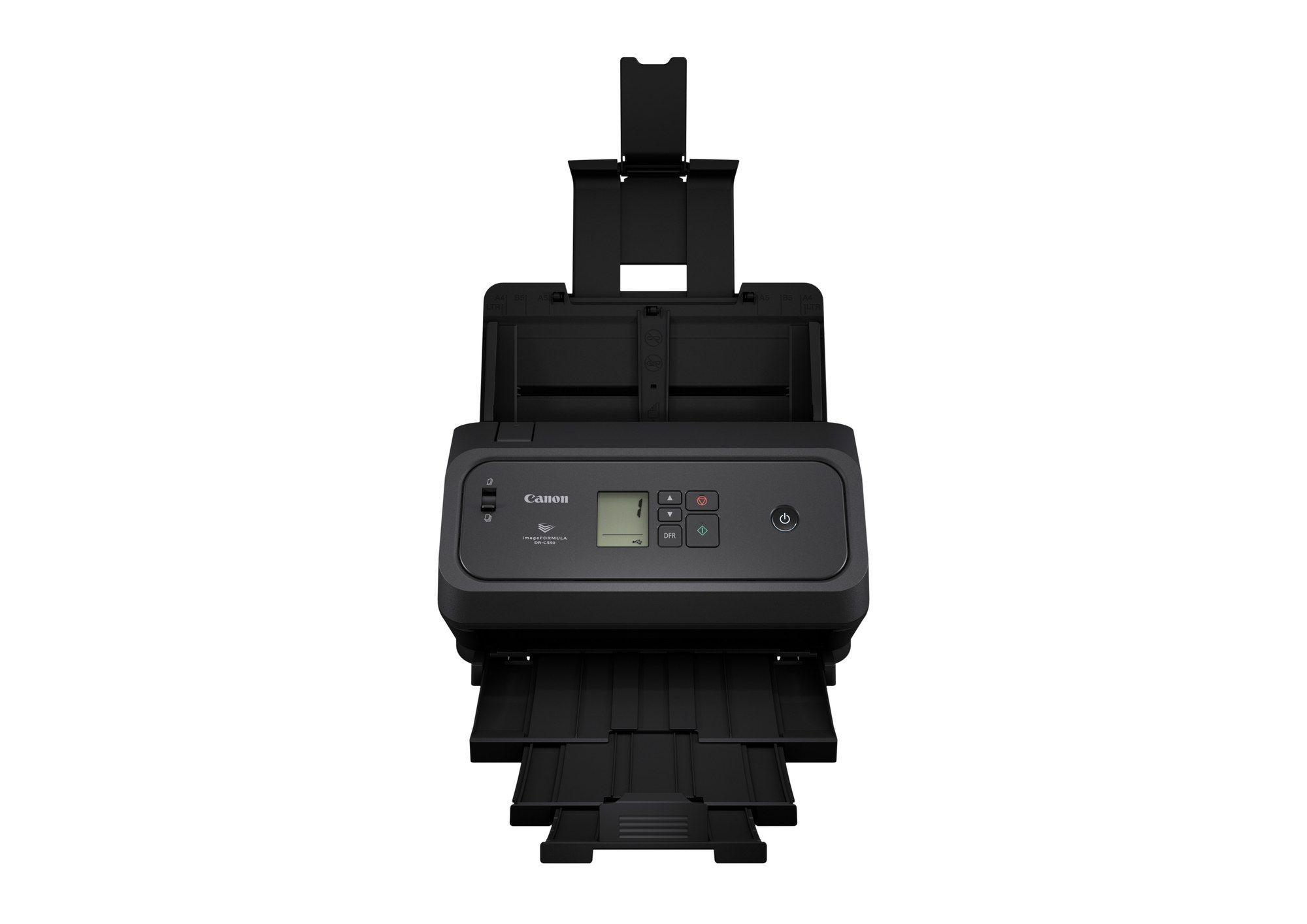 Scanner ADF CANON imageFORMULA DR-C350 (USB, Ethernet LAN - Preto) — miniatura 3