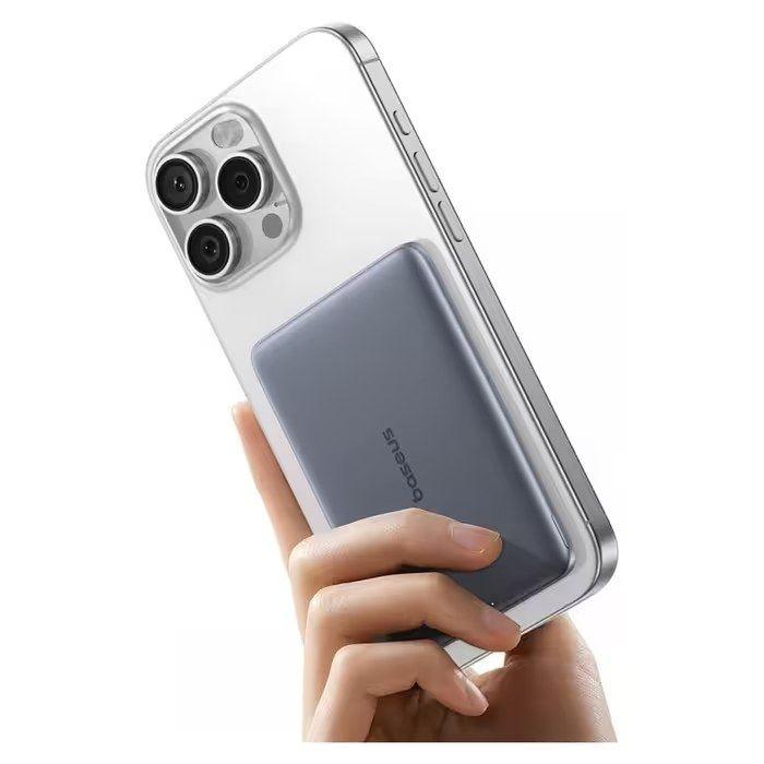 Powerbank Magnético BASEUS PicoGo AM41 (5000 mAh - USB Type-C - Cinzento) — miniatura 5