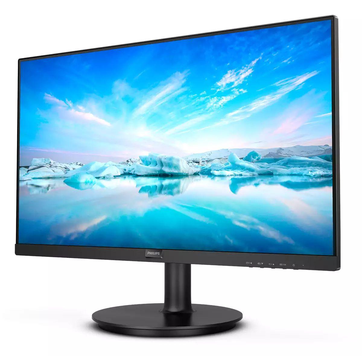 Monitor PHILIPS 222V8LA/00 (21,5" - VA - 75 Hz - Preto) — miniatura 3
