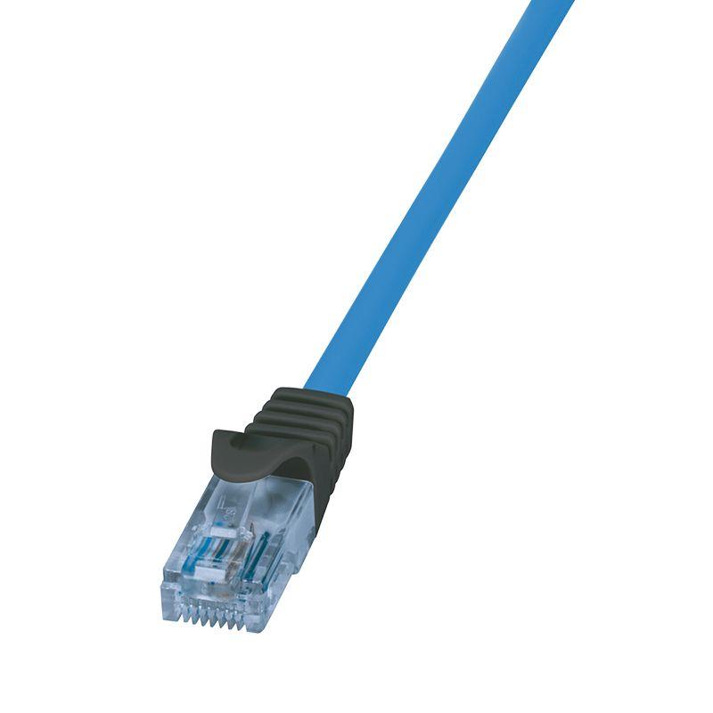 Cabo de Rede RJ45 LOGILINK CPP003 (3 m - Cat6A - RJ-45 - Azul)