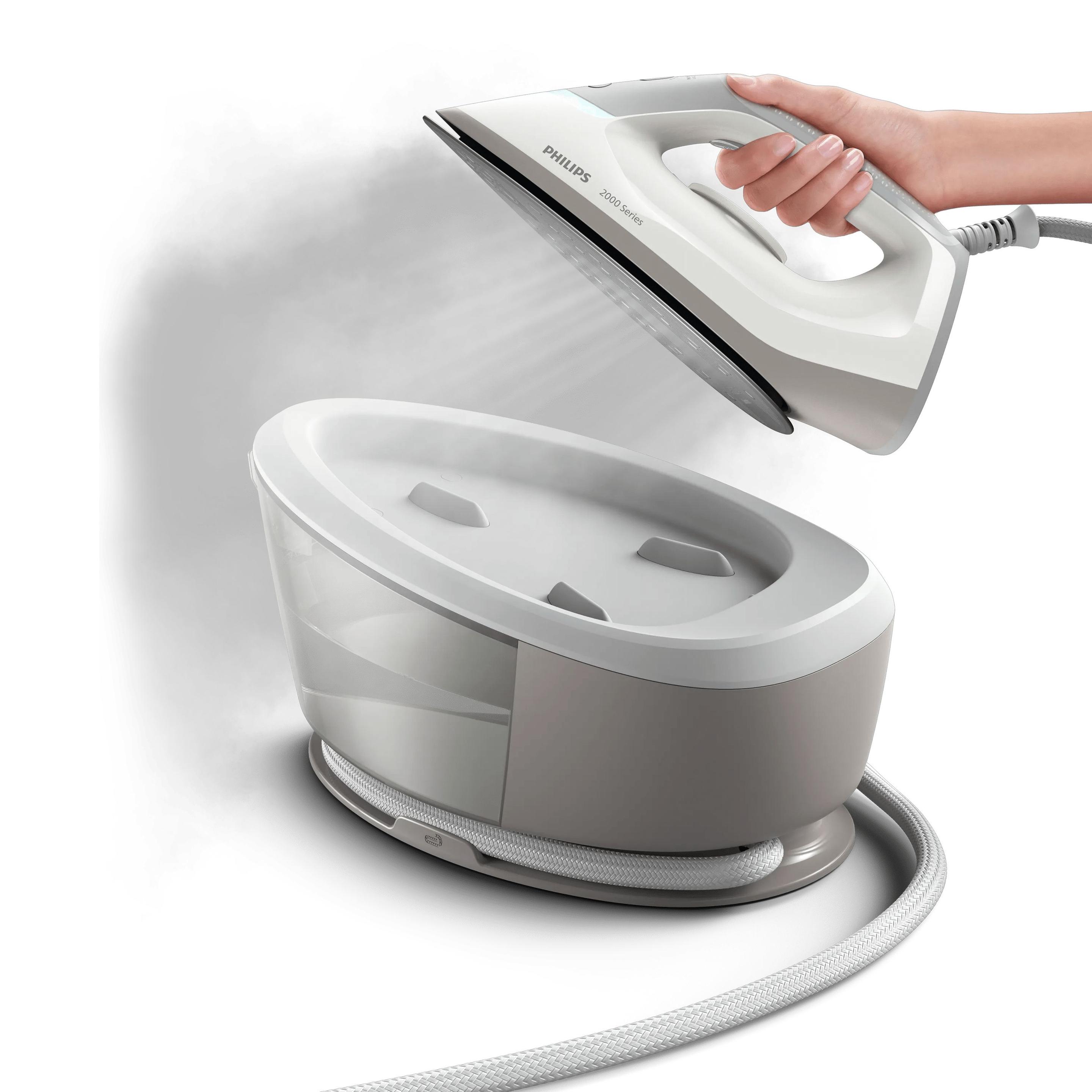 Centro de Engomar PHILIPS PSG2000/80 (2400 W - 1,4 l - 6 bar - Cinzento e Branco) — miniatura 4
