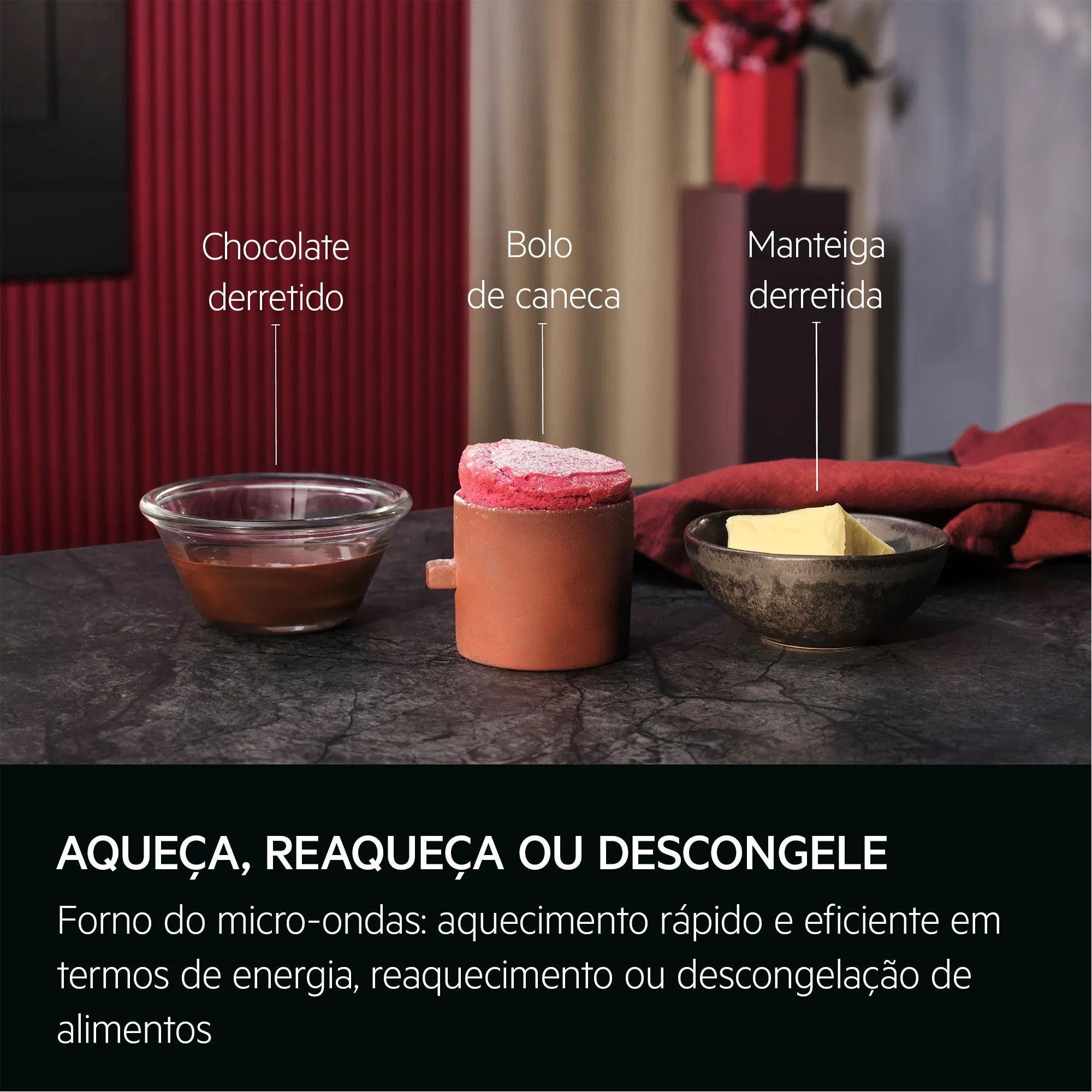 Micro-ondas de Encastre AEG OMB6G261TT (900 W - 800 W - 26 L - Preto), miniatura 12