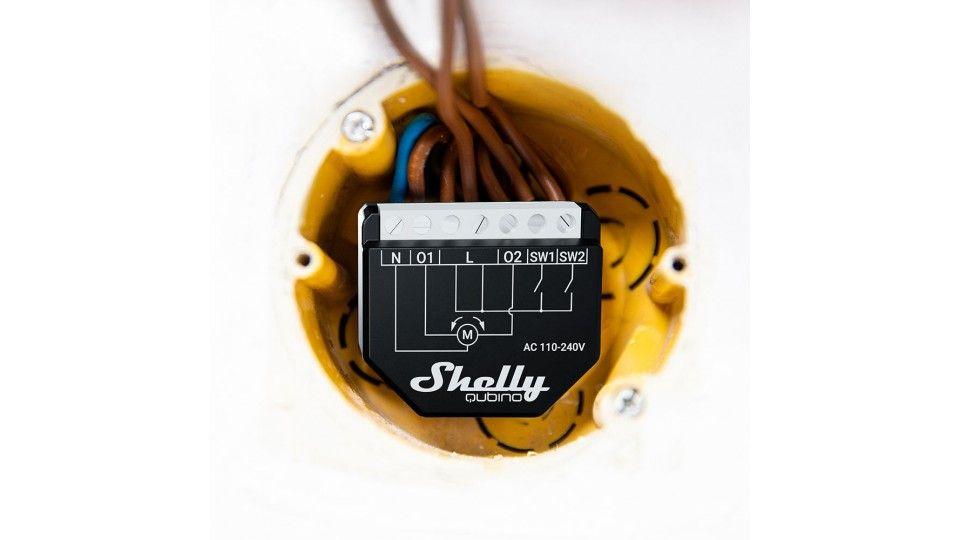 Relé para Persianas SHELLY Wave Shutter LR (2 canais independentes - Z-Wave - 110-240 V AC), miniatura 4