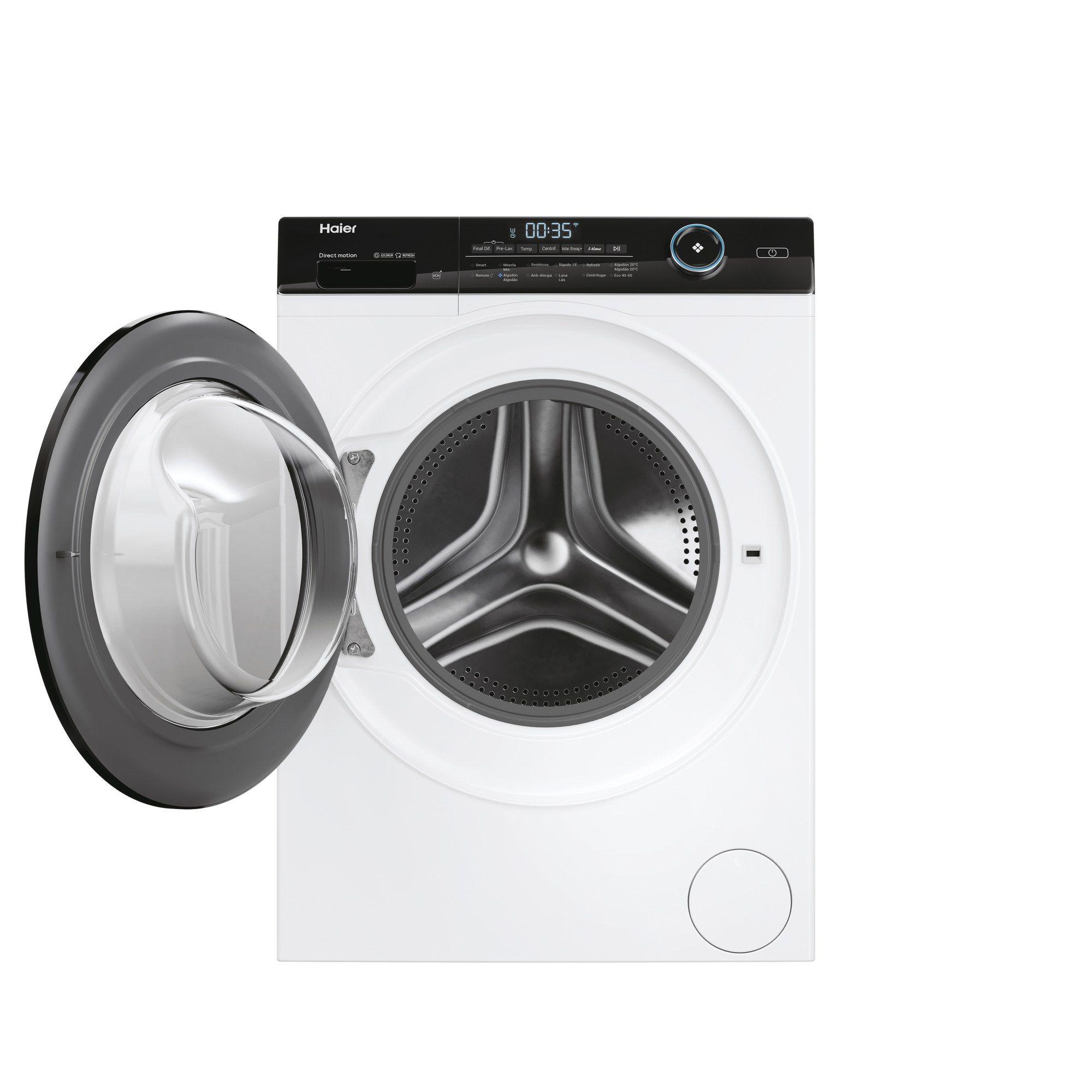Máquina de Lavar Roupa Independente HAIER HW100B14959NEUIB (1400 RPM - B - A - Branco) — miniatura 2