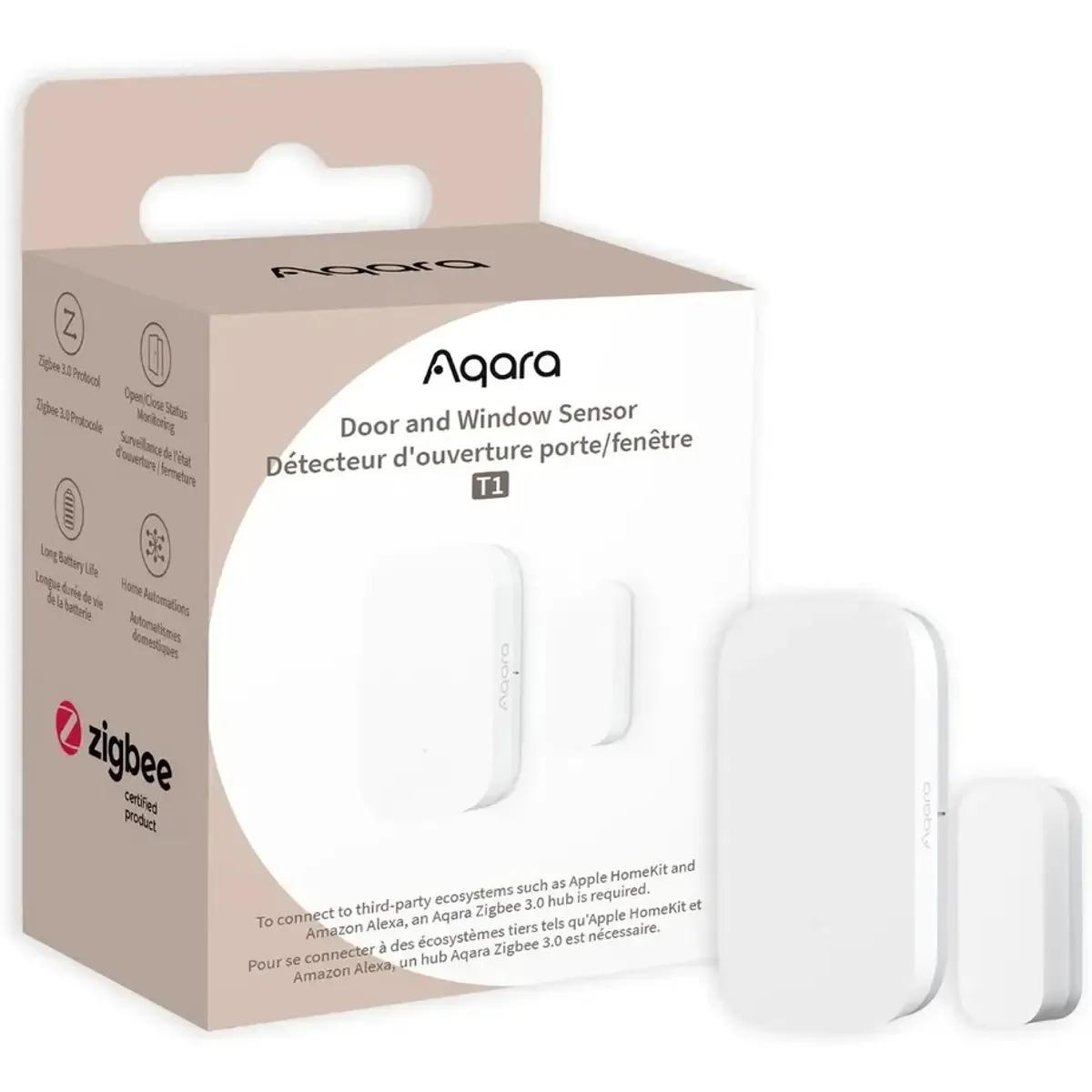 Sensor de Portas e Janelas AQARA T1 (Branco), miniatura 3