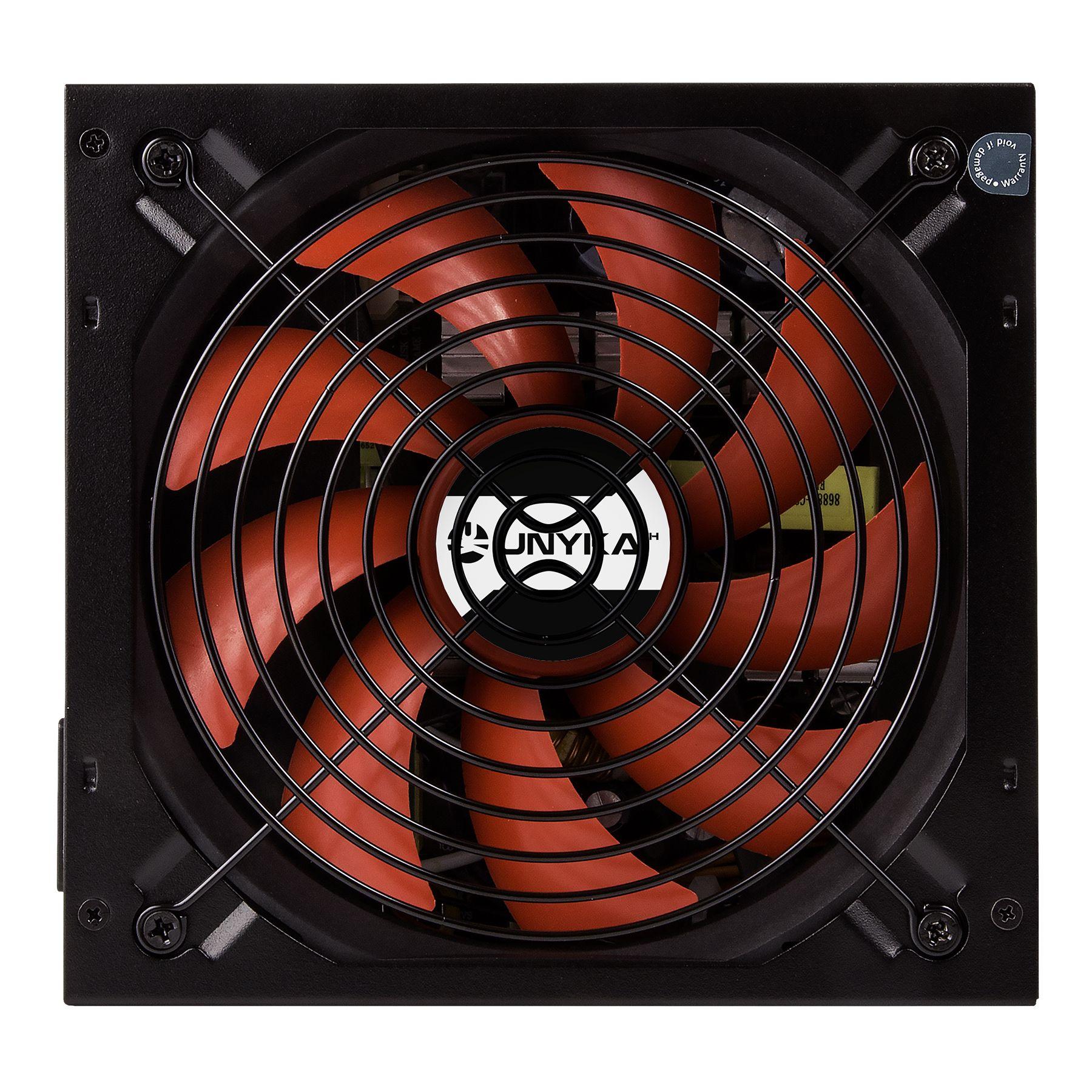 Fonte de Alimentação UNYKACH UK210551 (ATX - 550 W - AC - Preto e Vermelho), miniatura 4