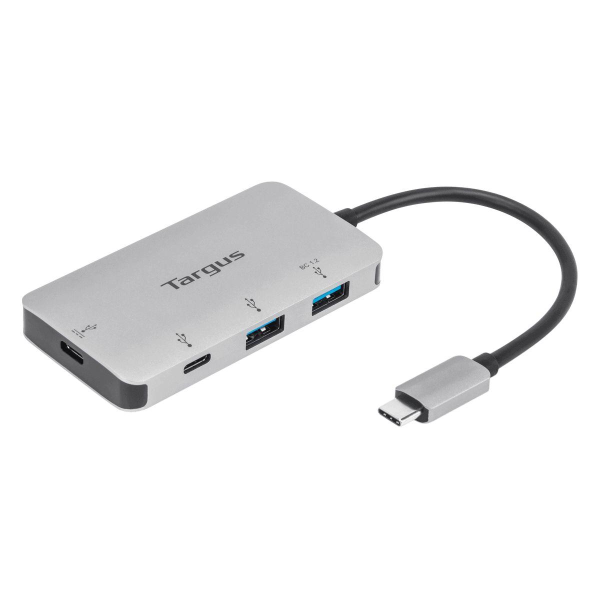 Hub USB-C TARGUS ACH228EU (Anfitriões Thunderbolt 3 - Prateado)