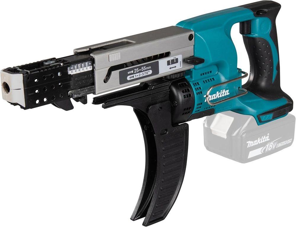 Aparafusadora Autoalimentada MAKITA DFR550Z (Preto e Verde), miniatura 2