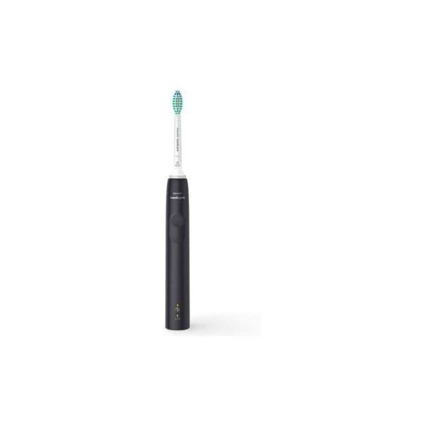 Escova de Dentes Elétrica Sónica PHILIPS Sonicare Série 3100 HX3671/14 (Preto) — miniatura 3