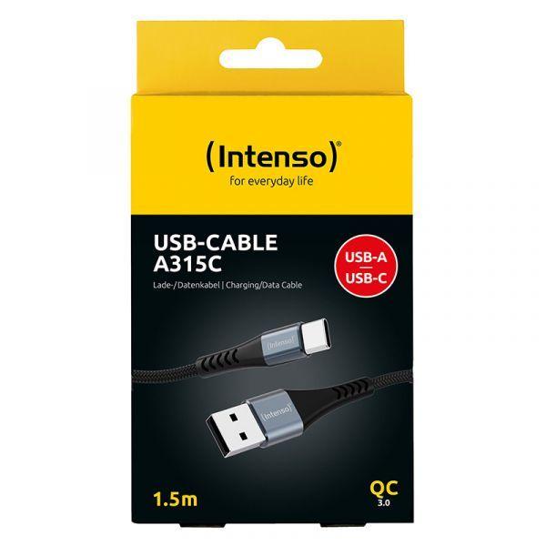Cabo USB INTENSO A315C (1,5 m - Preto) — miniatura 5