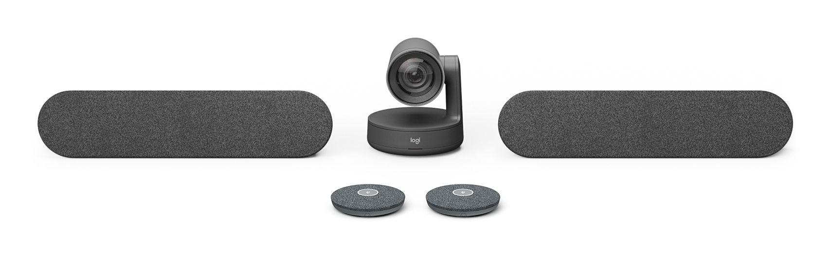 Sistema de Videoconferência LOGITECH Rally Plus (AC - Preto)