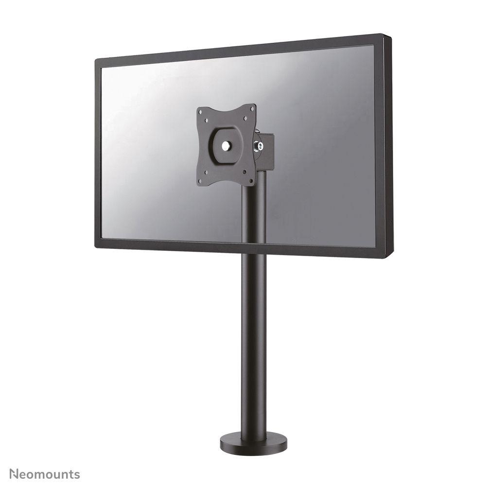 Suporte de Monitor de Secretária NEOMOUNTS NS-DPOS100BLACK (100 x 100 mm - 75 x 75 mm - 81,3 cm - Preto)