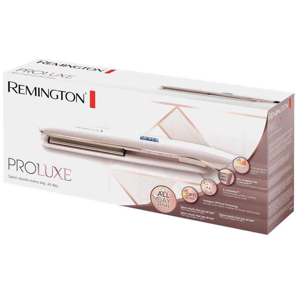 Alisador de Cabelo REMINGTON Proluxe S9100 (Cerâmica - Bege e Branco), miniatura 5