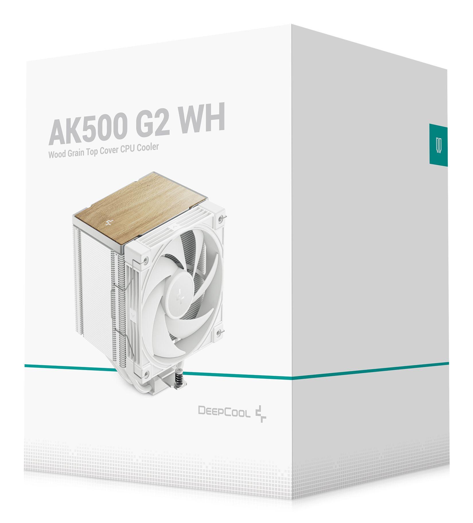 Dissipador de CPU DEEPCOOL AK500 G2 WH (Alumínio - Branco) — miniatura 9