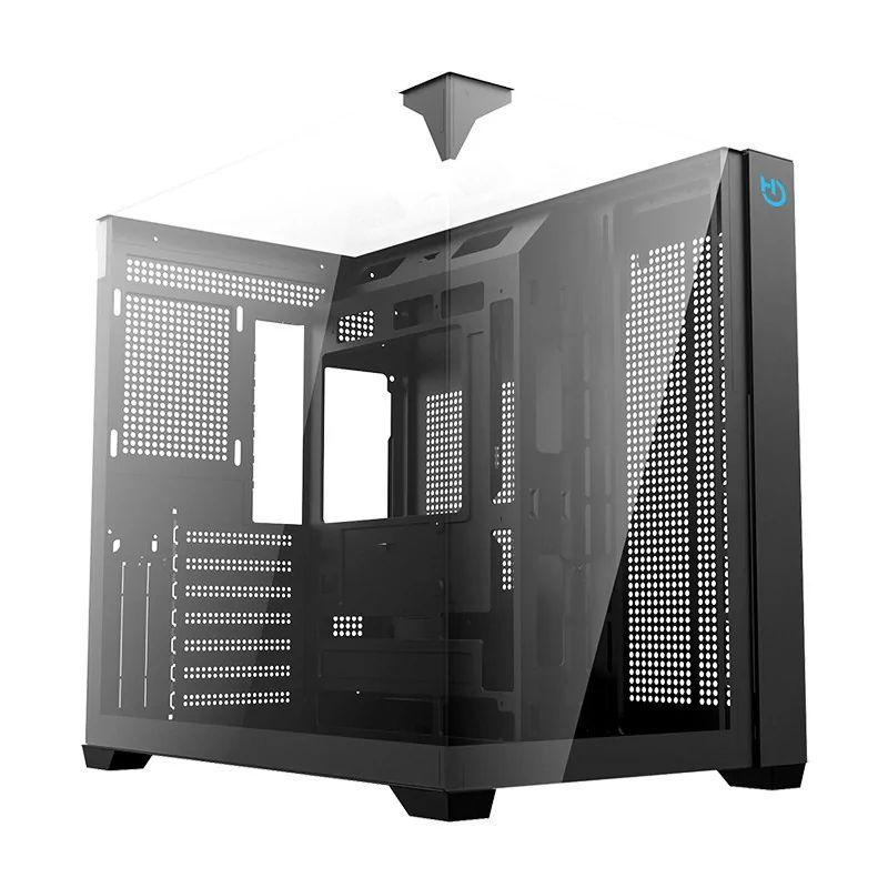 Caixa PC Gaming HIDITEC SKY (ATX, micro ATX, ITX - Torre - SECC, Vidro temperado - Preto) — miniatura 4