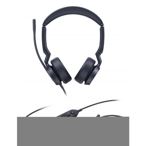 Auscultadores YEALINK UH44 Dual Teams USB-C/A (Binaural - Com fios - Supra-aural - Preto), miniatura 3