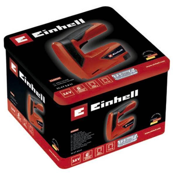 Agrafador a Bateria EINHELL TC-CT 3,6 Li (Vermelho/Preto), miniatura 4