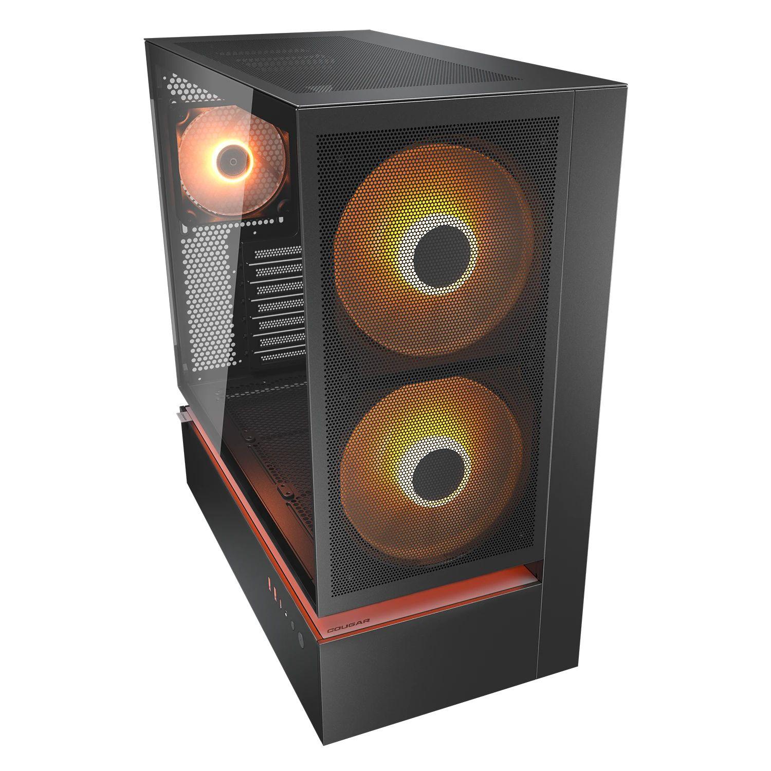 Caixa PC COUGAR CFV235 ARGB Mesh (ATX, CEB, Micro ATX, Mini-ITX - Midi Tower - Vidro, Aço - Preto) — miniatura 4