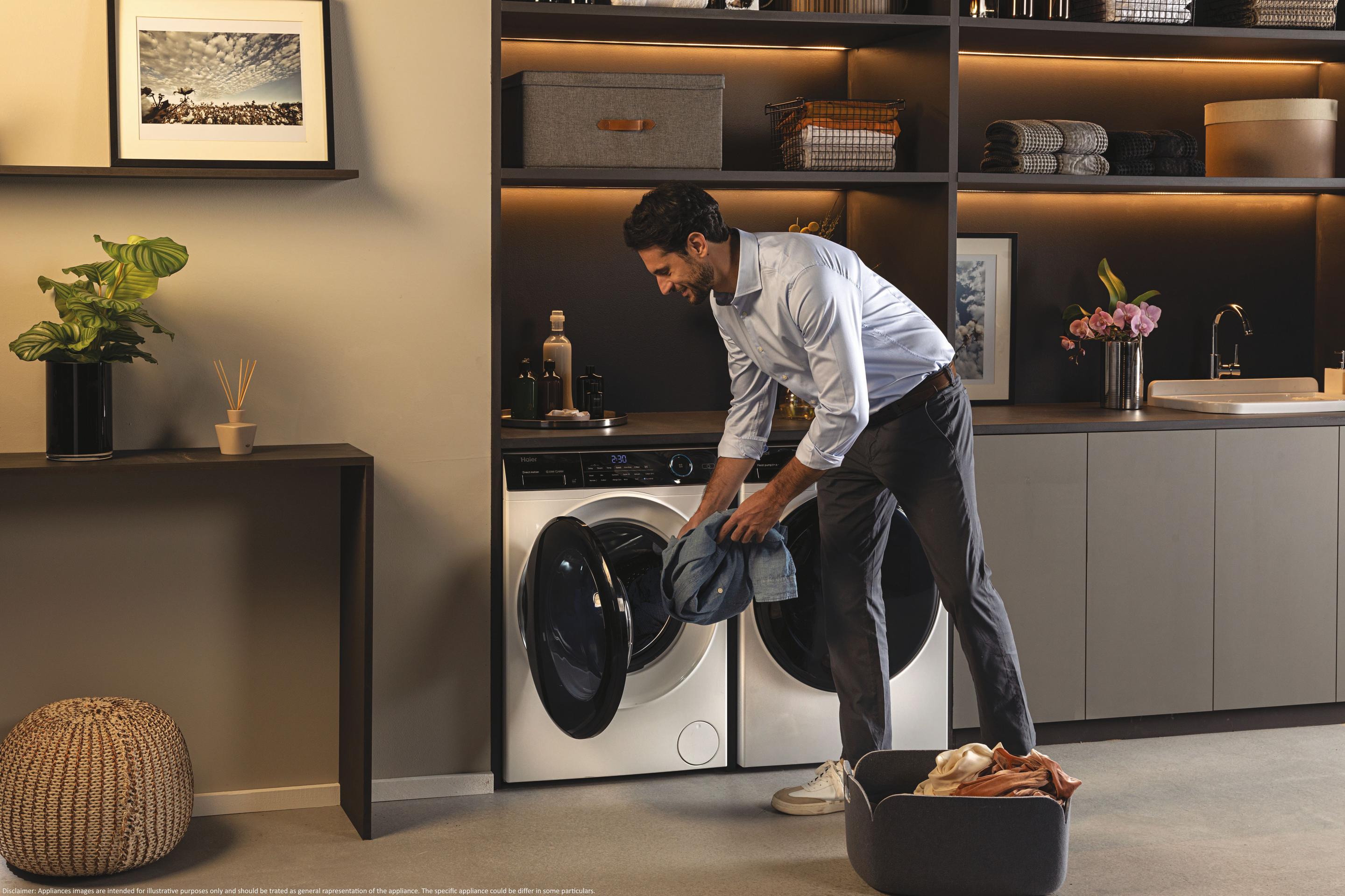 Máquina de Lavar Roupa Independente HAIER HW100B14959U1S (1400 RPM - B - A - Branco) — miniatura 10