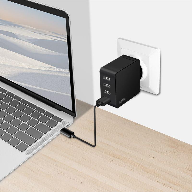 Carregador LOGILINK PA0336 (24 W - Até 24 W - Preto), miniatura 3