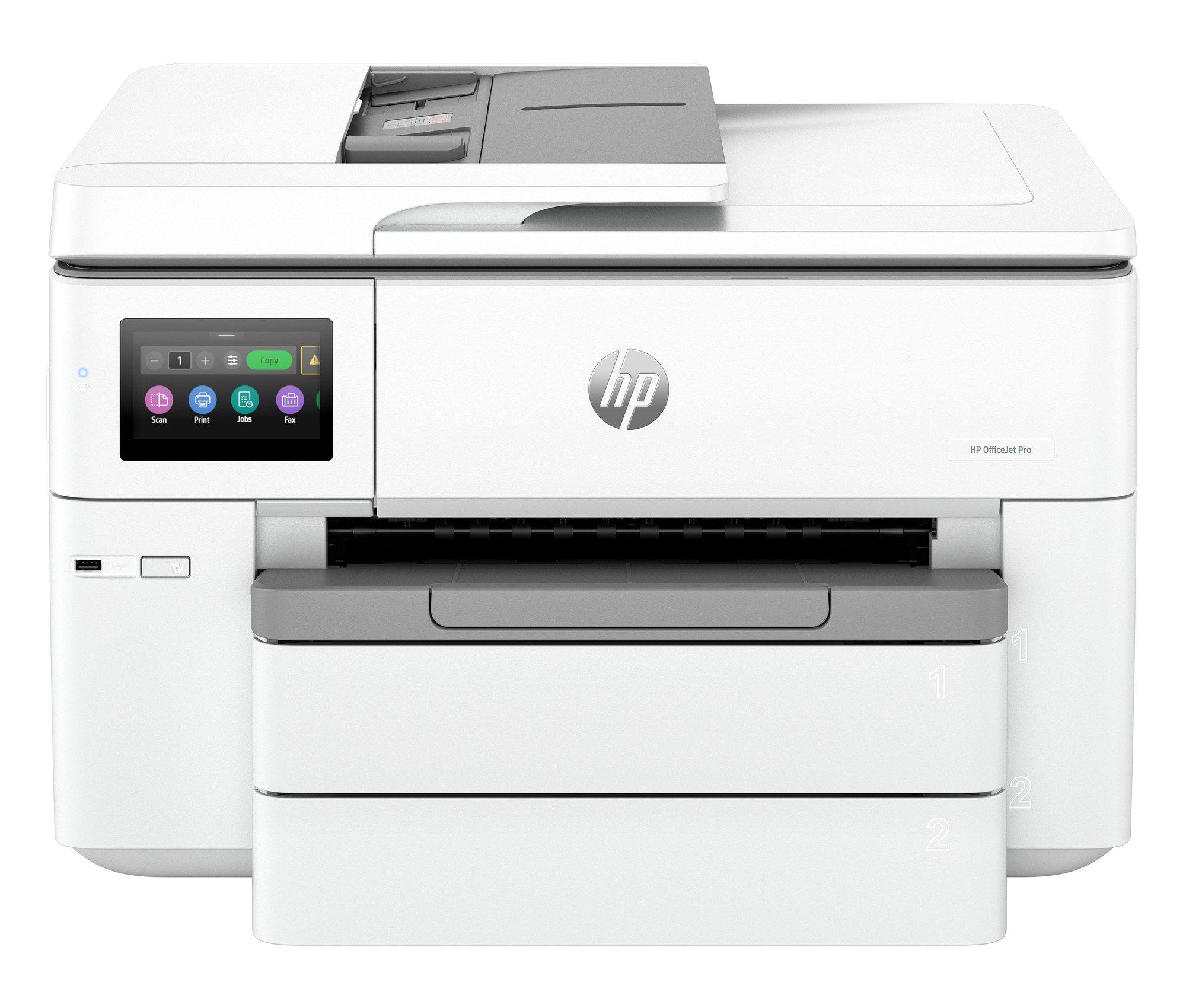 Impressora Multifunções HP OfficeJet Pro 9730 (A3 - Impressão a cores - 500 folhas - Cinzento)