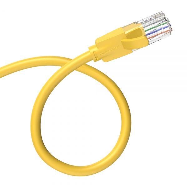 Cabo de Rede VENTION IBEYH (2 m - Cat6 - RJ-45 - Amarelo), miniatura 2