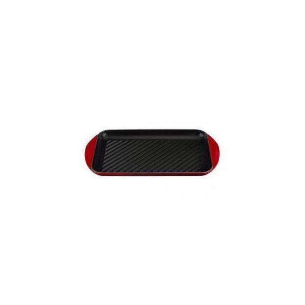 Tabuleiro para Grelhados LE CREUSET Grillplate Extra Large 20132400600460 (Ferro fundido esmaltado - Cereja)