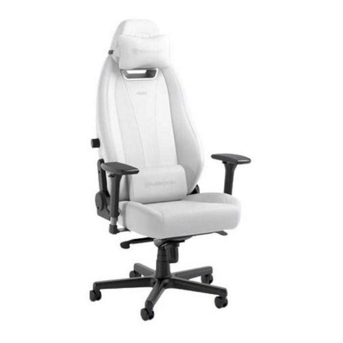 Cadeira Gaming NOBLECHAIRS LEGEND White Edition (150 kg - Até 10 cm - Ajustáveis em 4D - Branco)