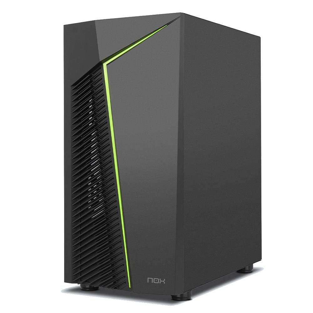 Caixa PC NOX Infinity Zeta RGB (ITX, micro ATX - Mini Tower - Micro-ATX, Mini-ITX - Preto) — miniatura 3