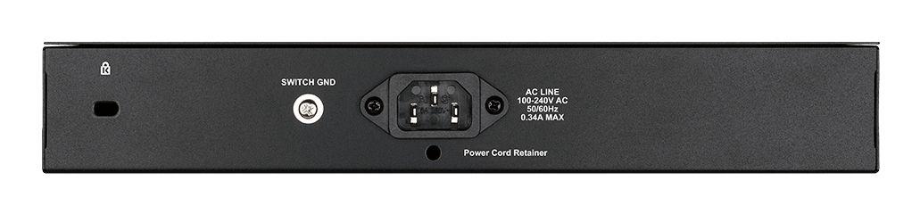 Switch Gerido D-LINK DGS-1210-20/E (Gigabit Ethernet - 4,1 MB - 40 Gbit/s - Preto) — miniatura 3