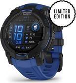 Smartwatch GPS GARMIN Instinct 3 AMOLED (Redondo - AMOLED - 1,2" - Preto/Azul)