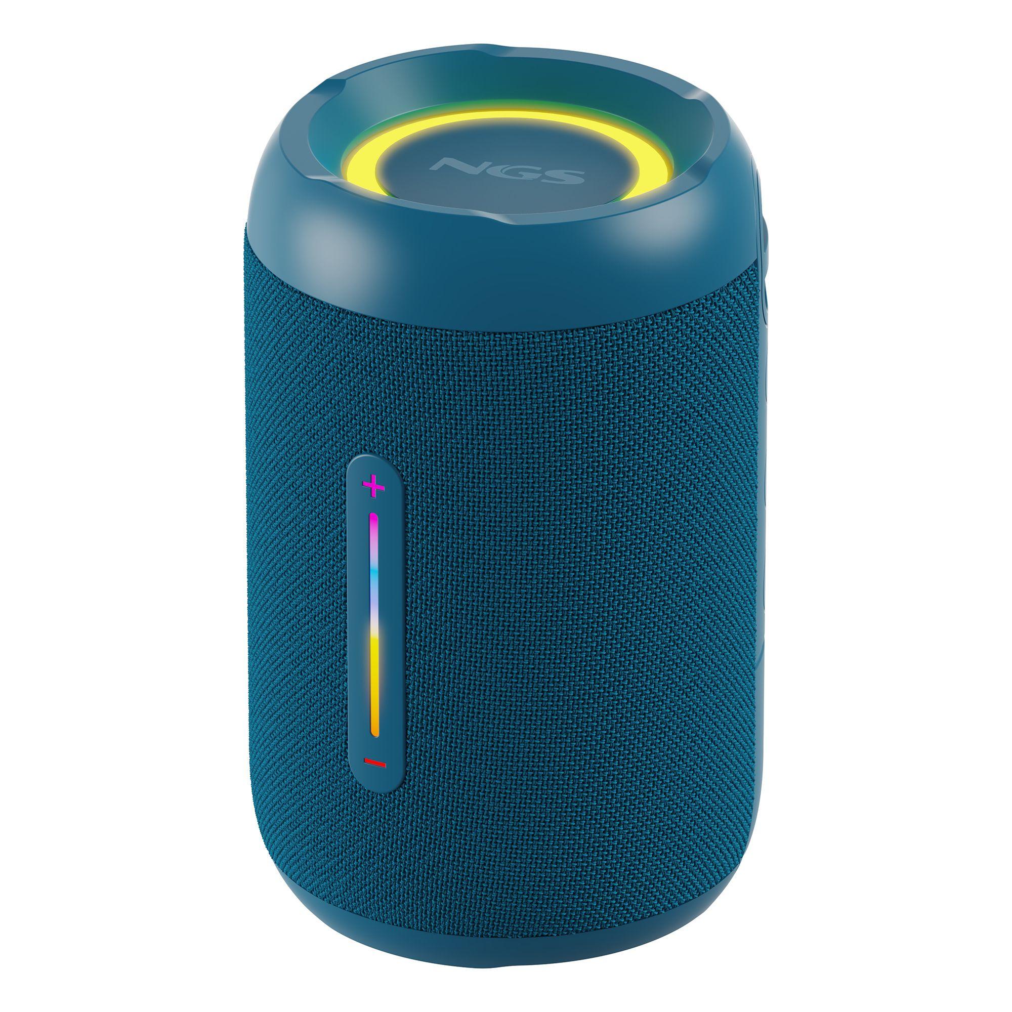 Coluna Portátil Estéreo NGS Roller Furia 2 Tiny (10 W - USB - Azul)