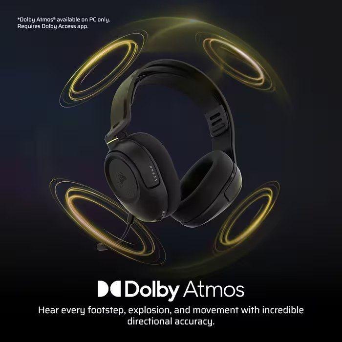 Auscultadores Gaming CORSAIR HS35 v3 (Binaural - Circum-aural - 5 cm - Preto), miniatura 5
