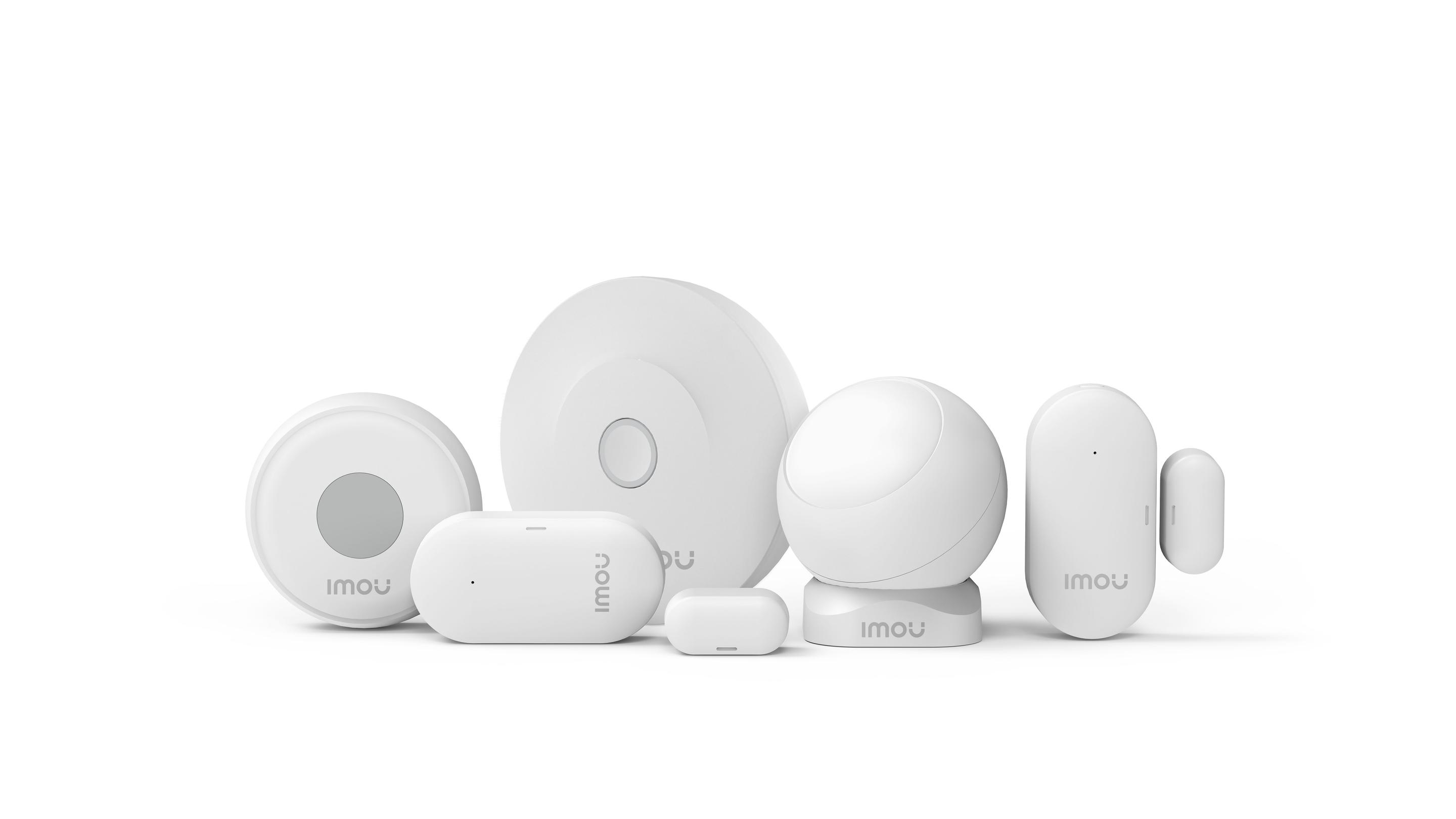 Kit de Alarme Domótico IMOU KIT-ALARM-ZG2-EU-5 (ABS - Branco)