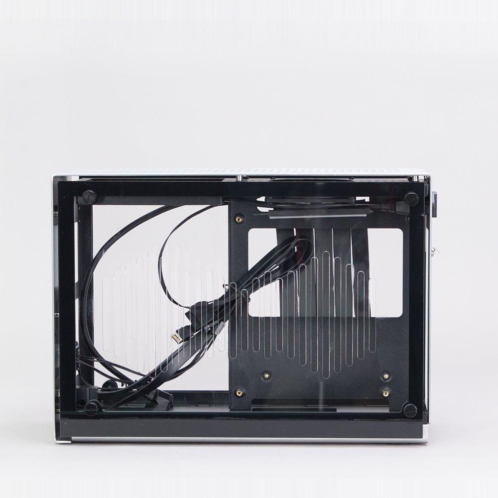 Caixa Mini-ITX ZALMAN M2 Mini (Mini-ITX - SFX - Mini-Torre - Prateado) — miniatura 8