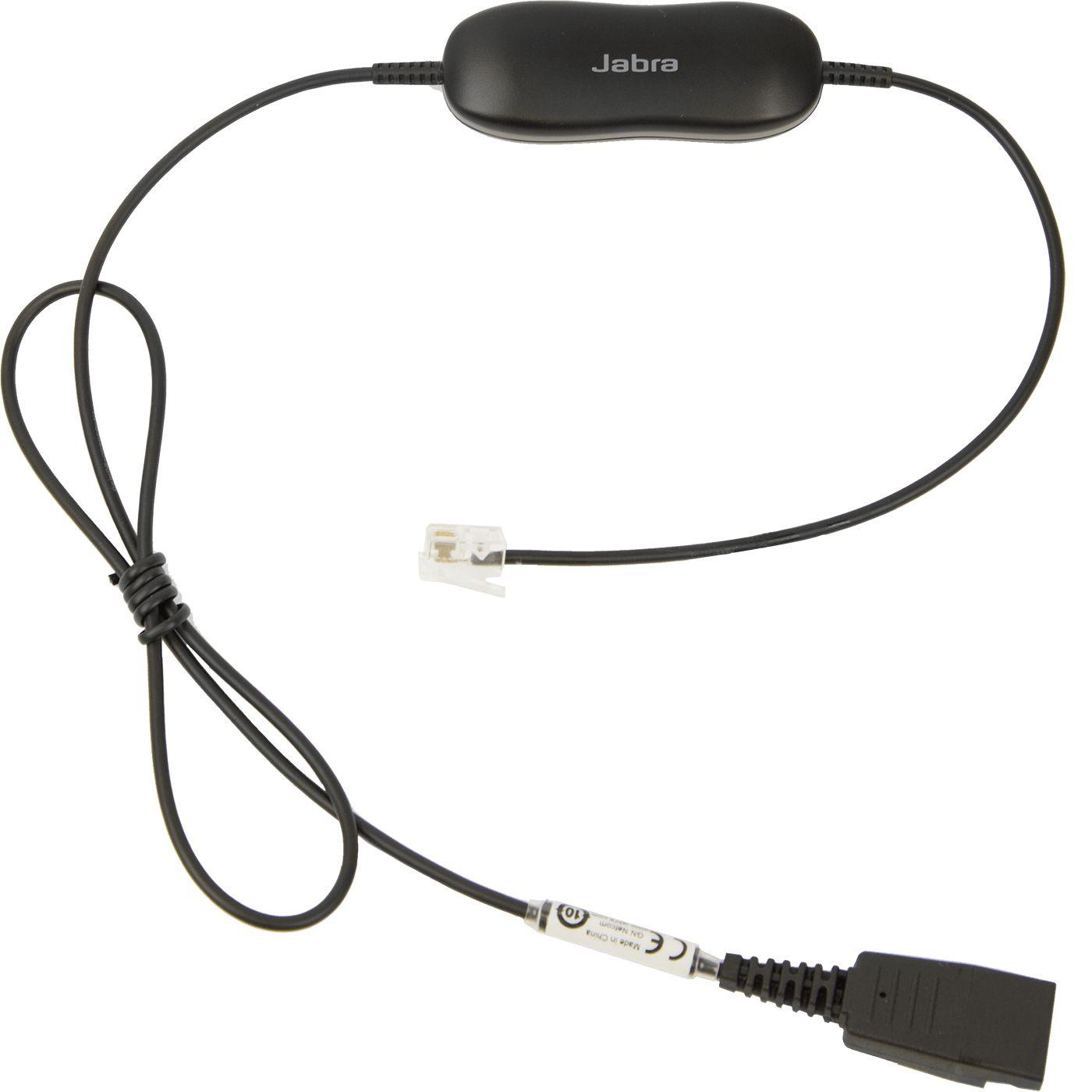 Cabo de Ligação JABRA GN1216 88001-03 (Avaya one-X, série 96XX - Cabo de ligação para headset - Preto)
