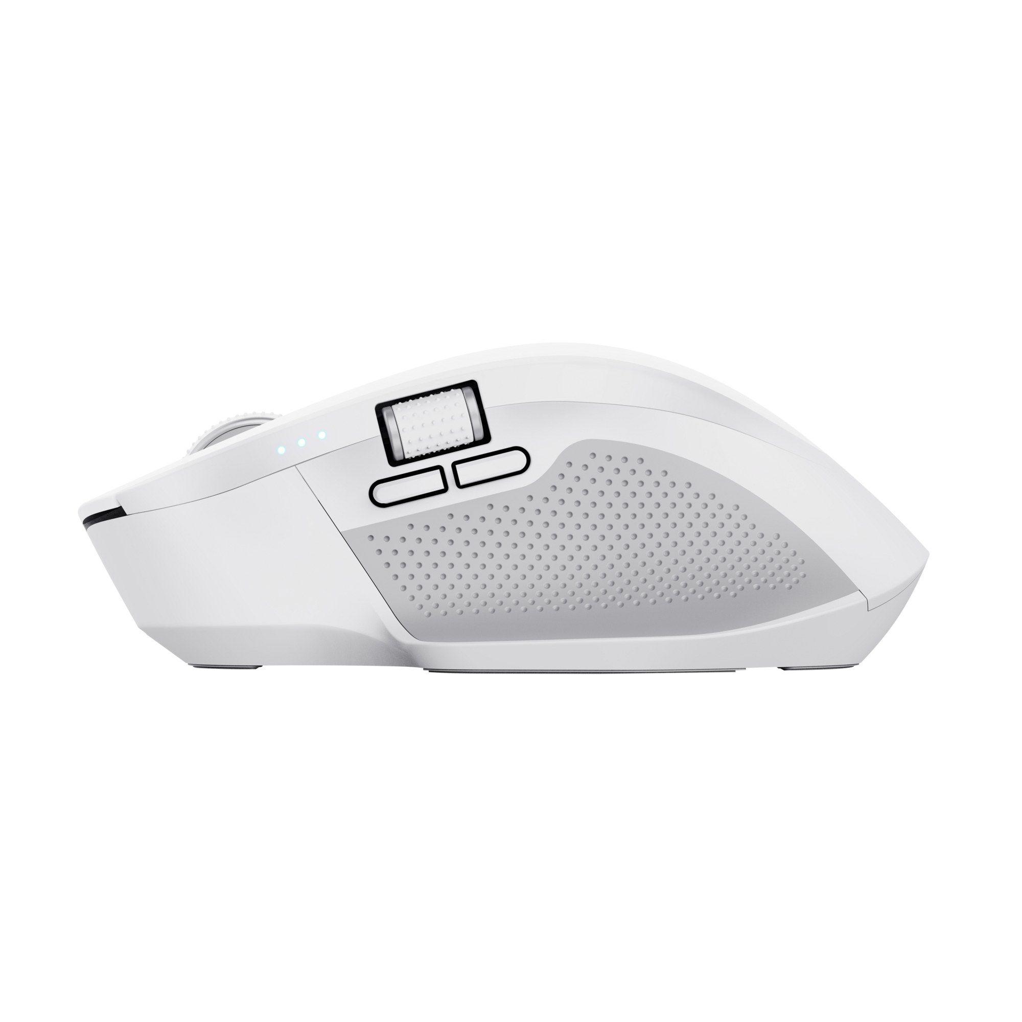 Rato TRUST Ozaa+ (Mão direita - 3200 DPI - Ótico - Branco), miniatura 5