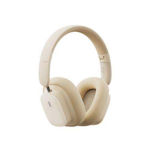 Auscultadores BASEUS Bowie H1i (Binaural - Sem fios - Supra-aural - Branco Creme)