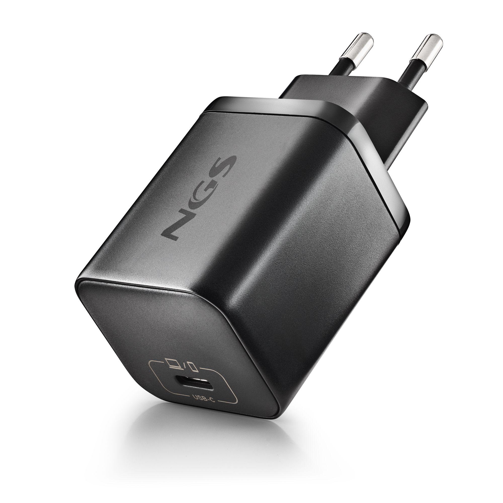 Carregador de Portátil NGS BUD65W-AC (65 W - 1.3 A - 3,25 A - Preto), miniatura 5