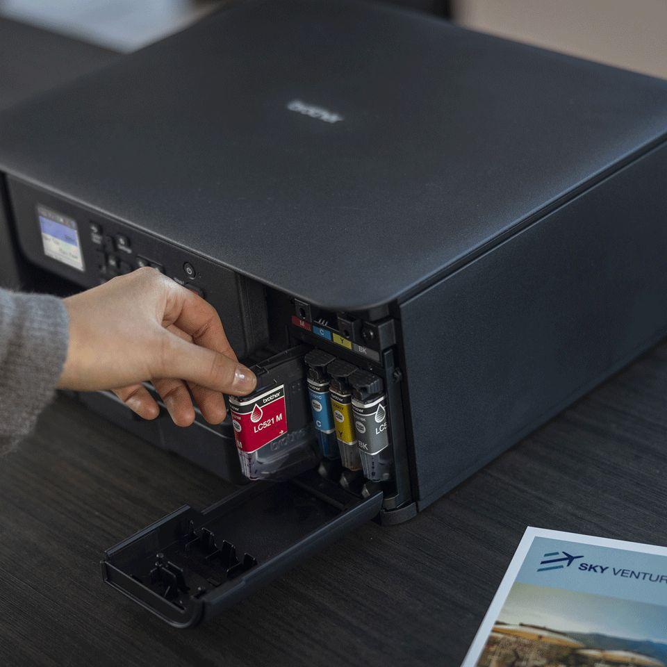 Impressora Multifunções BROTHER DCP-J1310DW (A4 - Impressão a cores - 150 folhas - Preto), miniatura 5