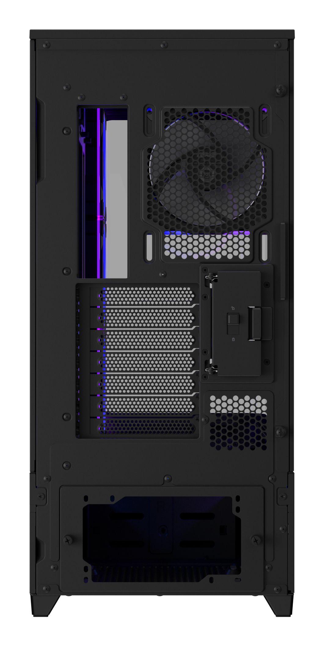 Caixa PC ASUS PRIME AP304 TG ARGB (Mini-ITX, ATX, micro ATX - 17,5 cm - 42 cm - Preto) — miniatura 13