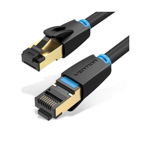 Cabo de Rede RJ45 VENTION IKABH (2 m - Cat8 - RJ-45 - Preto), miniatura 2