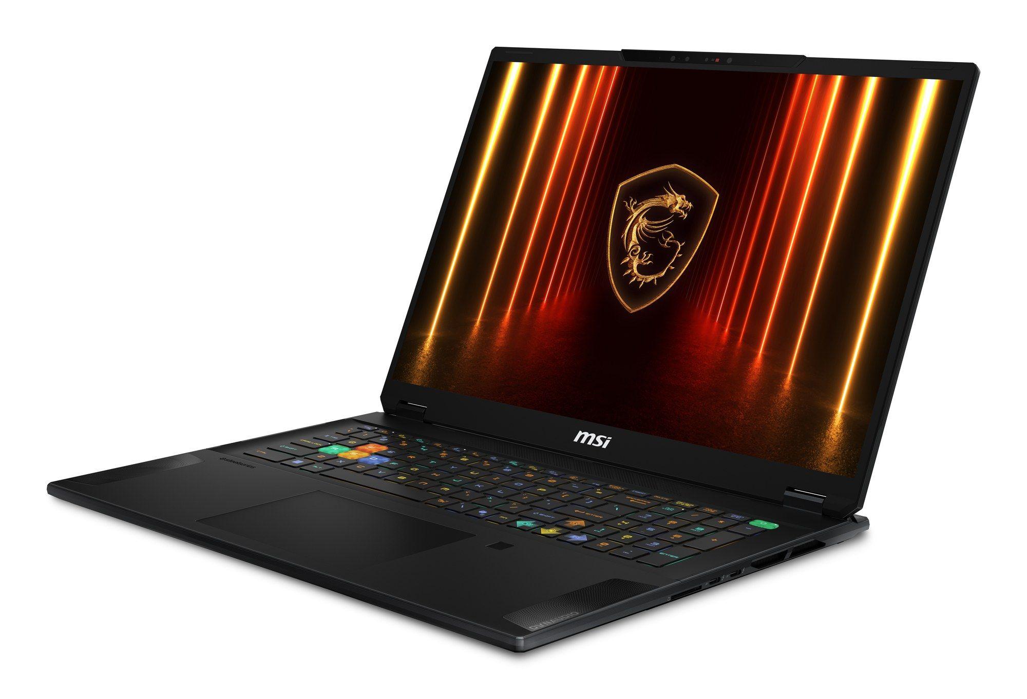 Computador Portátil MSI Stealth 18 HX AI A2XWIG-042 (18" UHD+ - Core Ultra 9 275HX - 64 GB - 2 TB SSD - RTX 5080 - Layout Internacional - Preto), miniatura 2