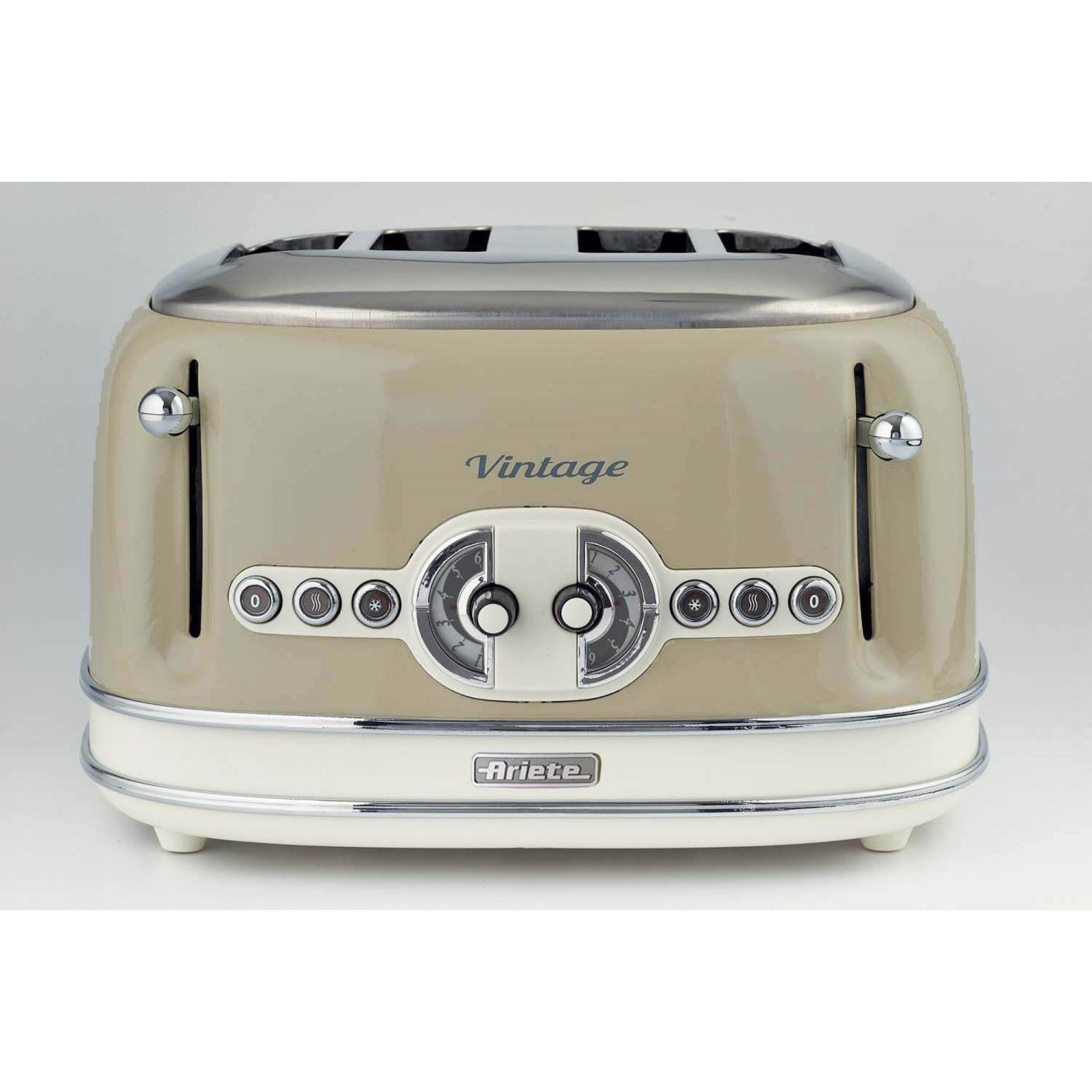 Torradeira ARIETE 156 (1600 W - 4 fatias - Metal - Bege), miniatura 5