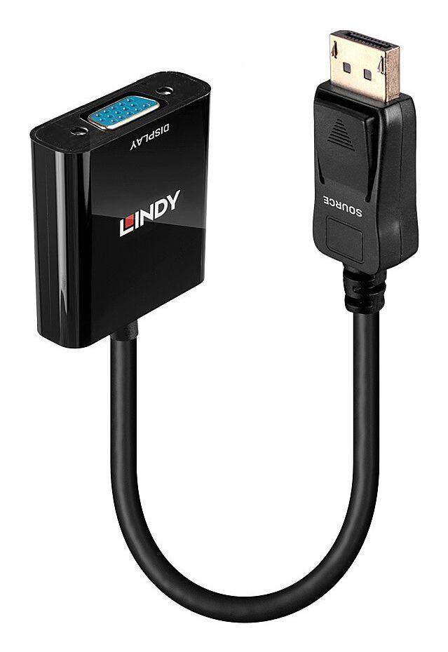 Adaptador de Vídeo LINDY 41006 (0,15 m - Preto)