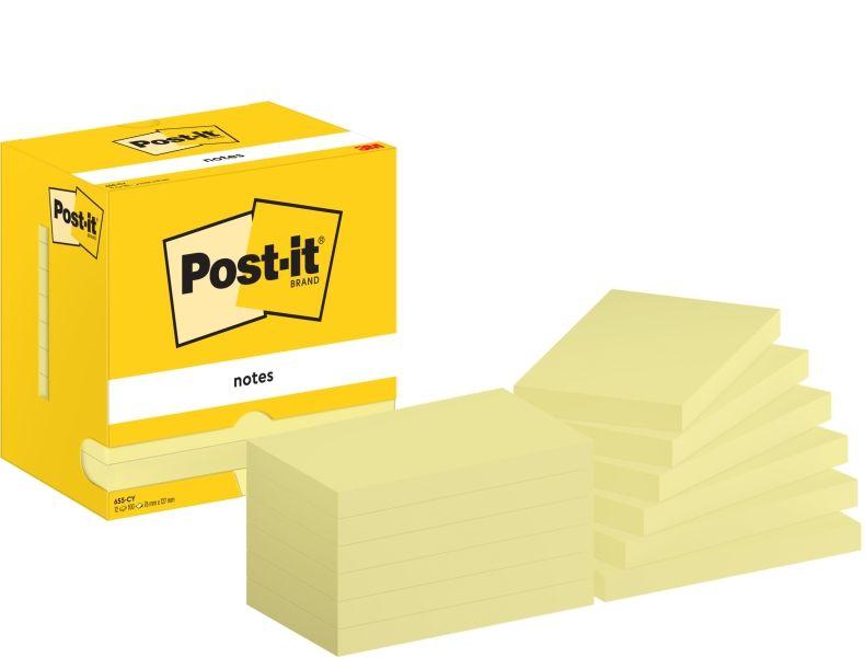 Notas Autoadesivas POST-IT (Papel - Amarelo)