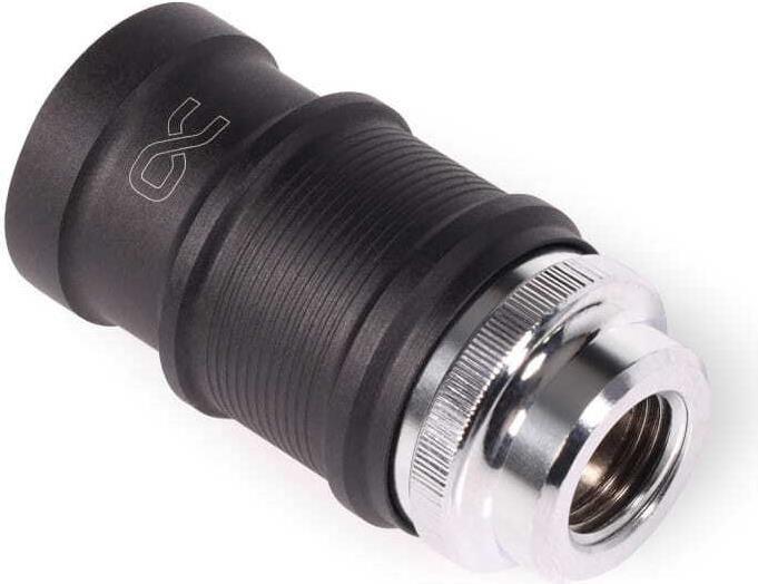 Acoplamento Rápido ALPHACOOL ES BLH1A (Push-in - Rosca Fêmea - Cromado/Preto Mate)