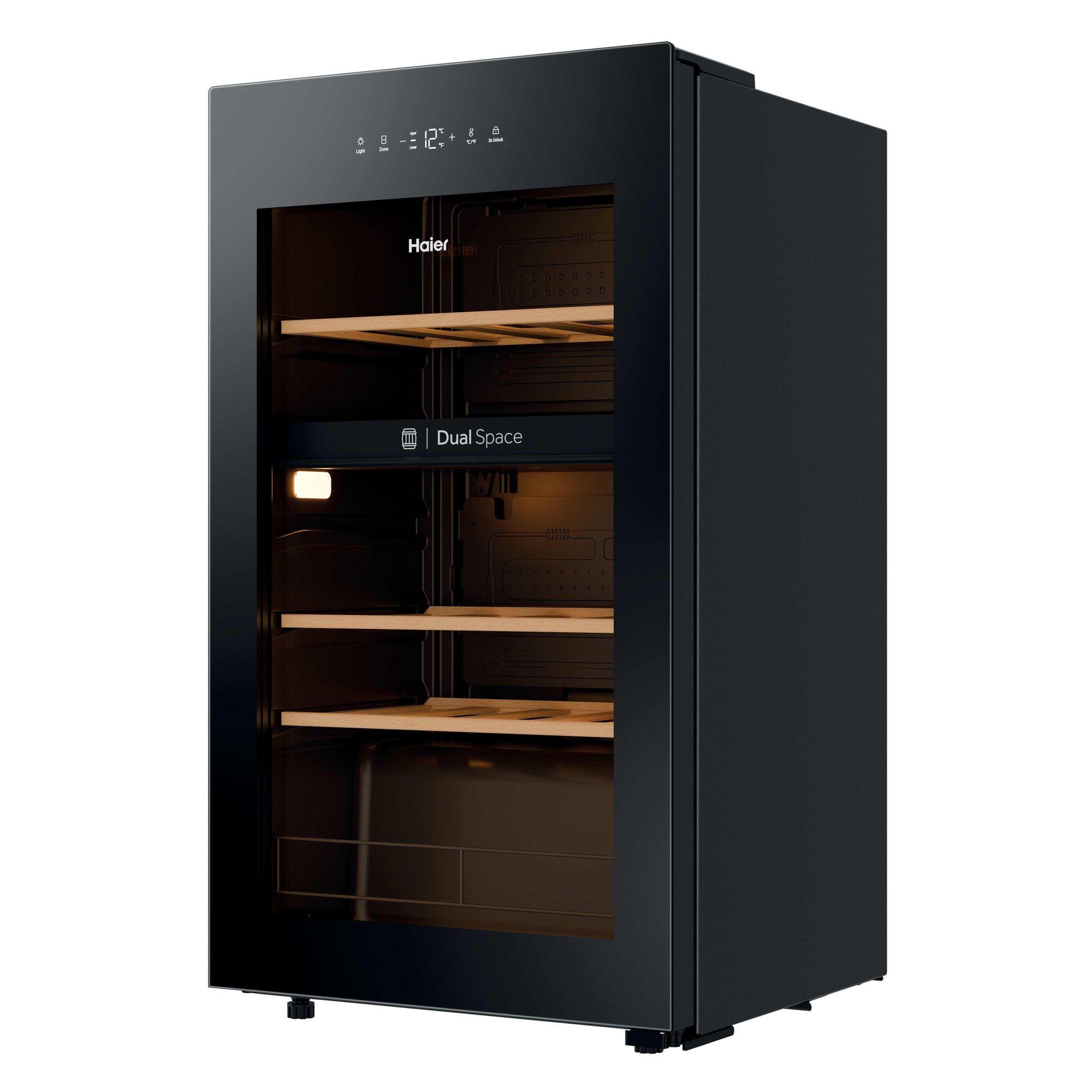 Cave de Vinhos Independente HAIER Wine Bank 50 Series 5 HWS32GDG (32 garrafas - 3 prateleiras - 90 l - Preto), miniatura 4