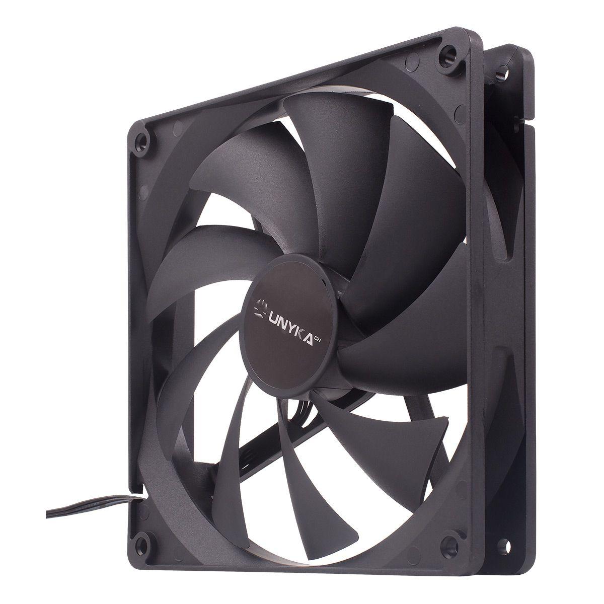 Ventoinha para Caixa de Computador UNYKACH 51790 (Não suportado - Preto)