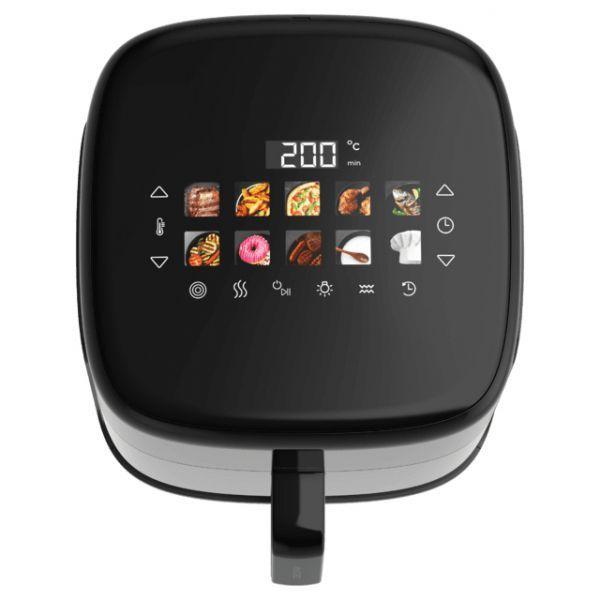 Fritadeira a Ar Independente CECOTEC Cecofry & Grill Smokin'Prime 6500 (2200 W - 200 °C - 40 °C - Preto), miniatura 3